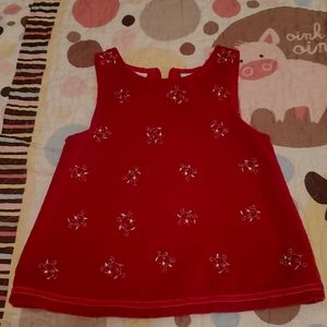Christmas infant dress